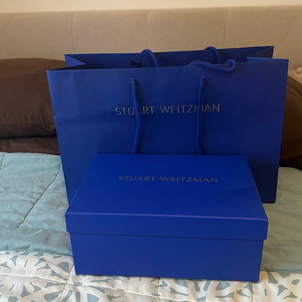 Stuart Whitman Empty Box With Shopping Bag - image 1